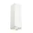 SLV Theo Up/Down Wall Light Aluminium White | IP44 - Outdoor - Suitable for 2x GU10 Max. 35W - Dimmable