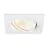 SLV New Tria Universal 68 Spot Aluminium White Square 8.6W 600lm 60D - 925-930-940 CCT | Cutout 68mm - Best Colour Rendering - Dimmable 