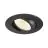 SLV New Tria 68 Spot Aluminium Black Round 11W 700lm 60D - 918-930 Dim To Warm | Cutout 68mm -  Best Colour Rendering