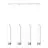 Emibig Pendant Kibo Steel White | Suitable for 4x GU10 - Max 10W