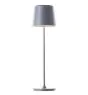 Brilliant Table Lamp Kaami Metal Plastic Grey 2W 310lm - 830 Warm White | 100mm - IP44 - Outdoor - Dimmable 