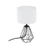 Eglo Table Lamp Carlton 2 Steel Black | IP20 - Suitable for 1x E14 