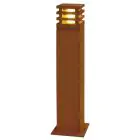 SLV Square 70 Floor Lamp Steel Rusty Square | Outdoor - IP55 - Suitable for 1x E27 
