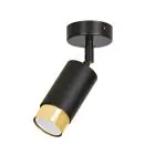 Emibig Ceiling Light Hiro Steel Black | Suitable for 1x GU10 - Max 10W