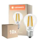 Multipack 10x Ledvance Classic LED E27 Pear Filament Clear 11W 1521lm - 840 Cool White| Replaces 100W