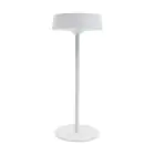 Eglo Table Lamp Simeri Solar Steel White 3W 250lm - 830-860 Tunable White | IP44 - Touch Dimmable - USB-C